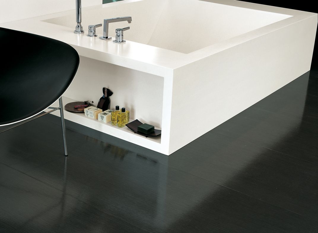 White / Axia Bath Collection - Lino Codato Interior Design