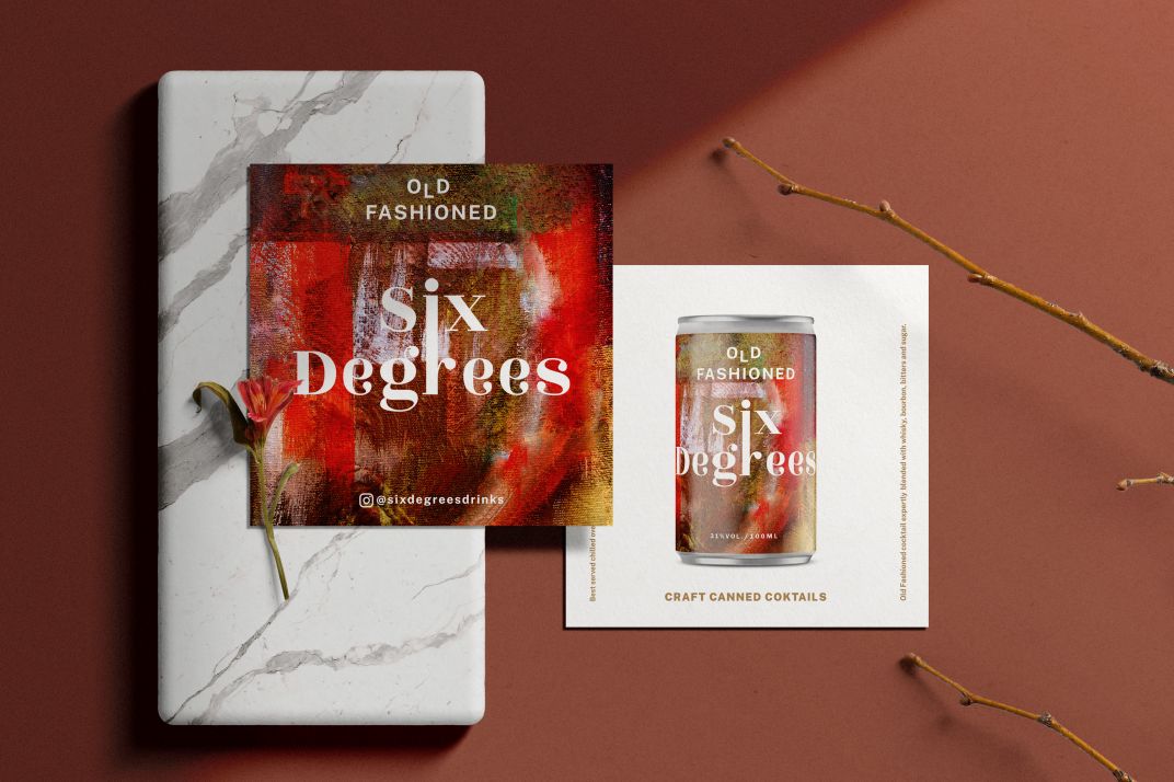 Six Degrees / Cocktails Brand - Lino Codato Design & Communication